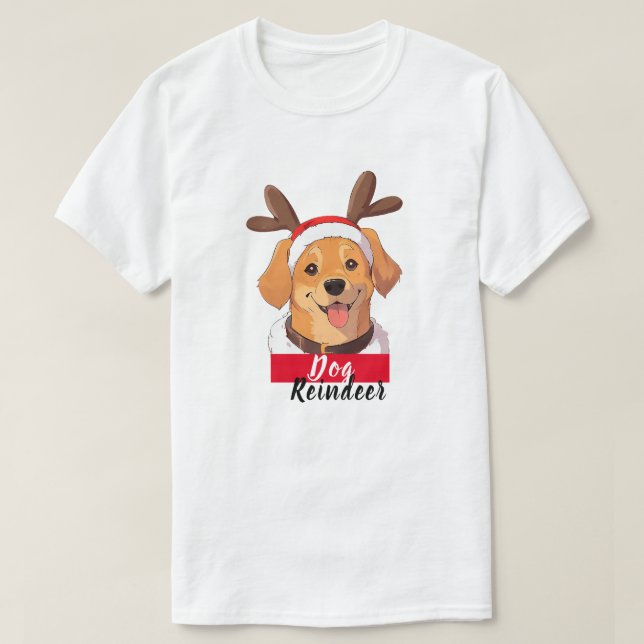 T-shirt Camiseta navideña personalizada (Design devant)