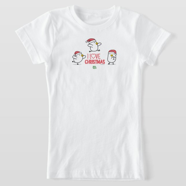 T-Shirt Camiseta Niñas│I Love Christmas (Poser)