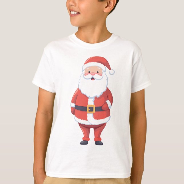 T-shirt Camiseta papai noel (Devant)