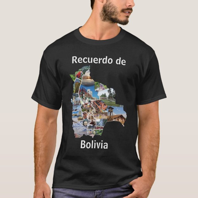 T-shirt Camiseta recuerdo de Bolivia (Devant)