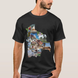 T-shirt Camiseta recuerdo de Bolivia