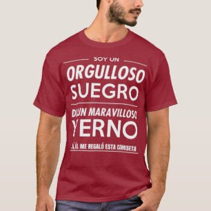 T-shirt Camiseta Regalo para Suegro Père en droit de