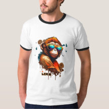 Camiseta Ringer "LIMA Edición" -Diseño Gráfico