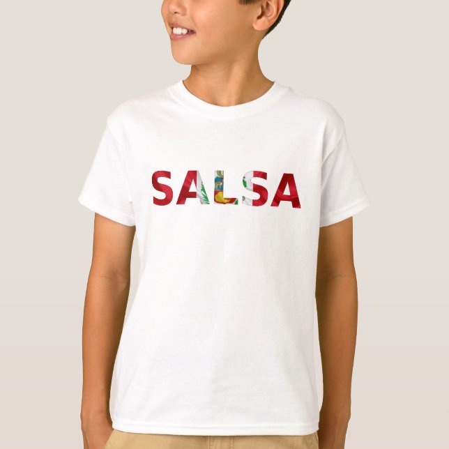 T-shirt Camiseta salsa Perú (Devant)