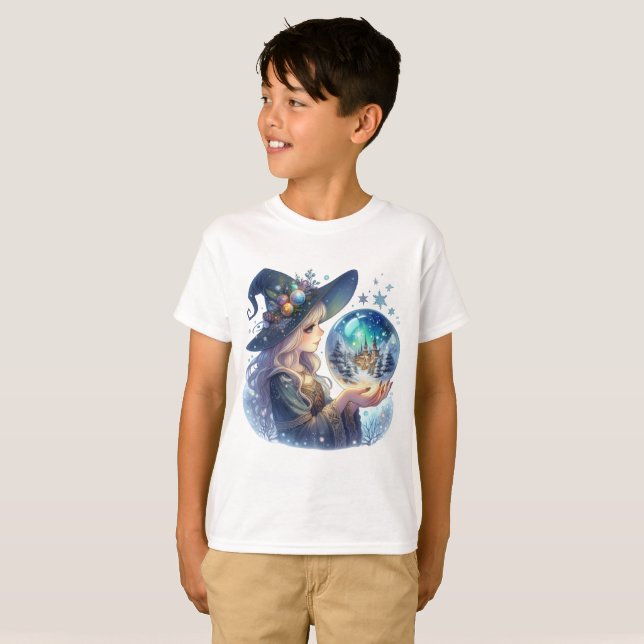 T-shirt Camiseta (T-shirt) Bruxa Natalina (Devant entier)
