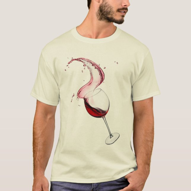 T-SHIRT CAMISETA TAÇA DE VINHO (Devant)