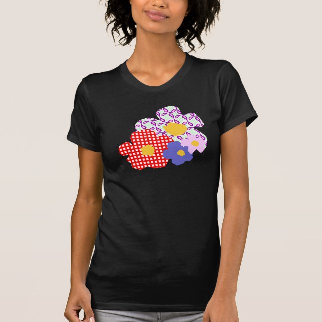T-shirt CamisetaFloresPop (Devant)