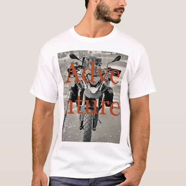 T-shirt CamisetaMoto aventura (Devant)