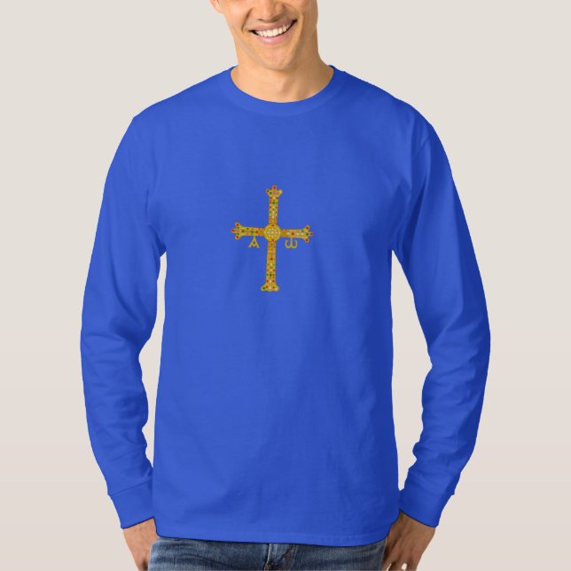 T-shirt Camisia Crucis Asturorum De Victoria (Devant)
