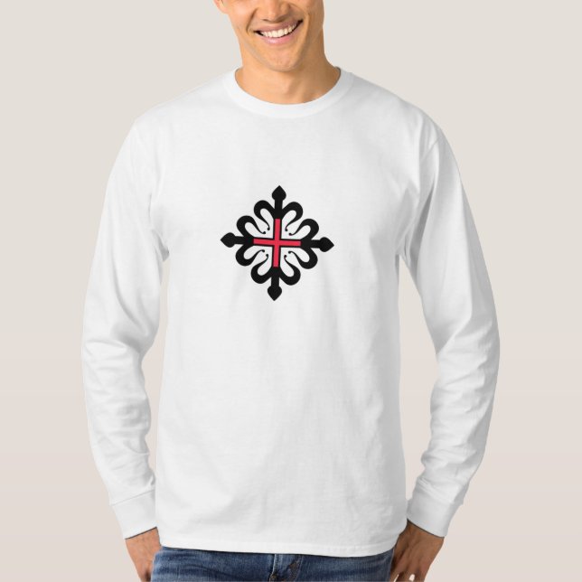T-shirt Camisia Militiae de Sancta Maria De Montesa (Devant)