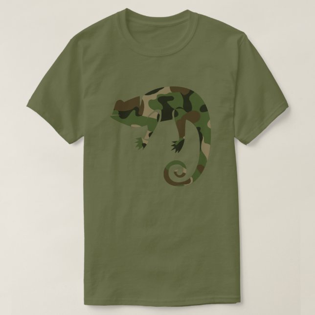 T-shirt Camo Caméléon (Design devant)
