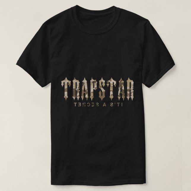 T-shirt Camo Camouflage armée Trapstar esthétique, (Design devant)