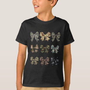 T-shirt Camo Coquette Bow Chasse Au Canard Chasse Au Canar