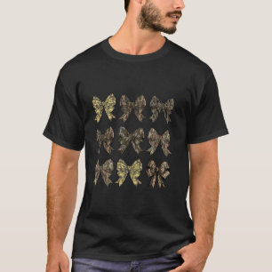 T-shirt Camo Coquette Bow Chasse au canard Chasse Maman Ca