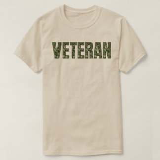 T-shirt Camo militaire vétéran