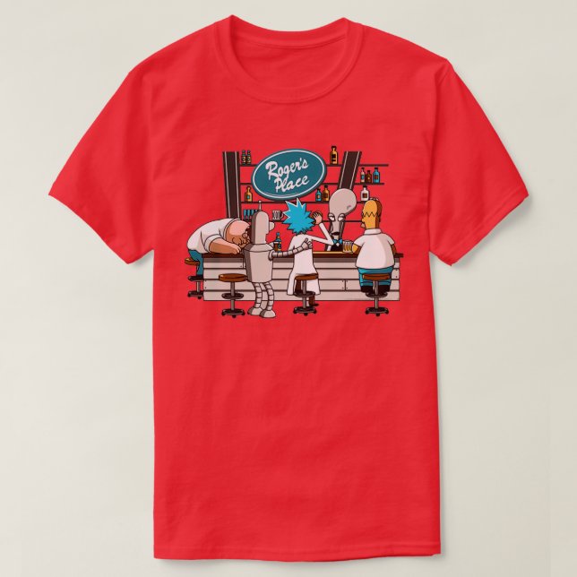 T-shirt Camorange Rogers Place la barreConception de la su (Design devant)