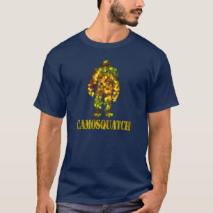 T-shirt CamoSquatch : Bobo ne trouvera jamais Bigfoot