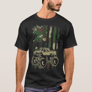 T-shirt Camouflage Camouflage vintage Camouflage USA drape