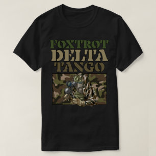 T-shirt Camouflage Foxtrot Delta Tango 
