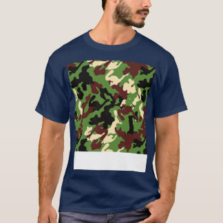 T-shirt Camouflage Motif Camo