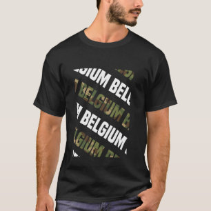 T-shirt Camouflage vert Camo Motif Belgique