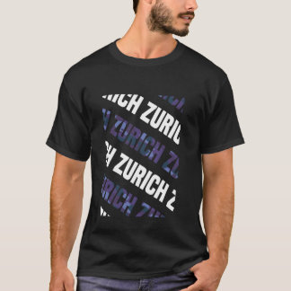 T-shirt Camouflage violet Motif Camo de Zurich
