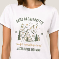 Camp Bachelorette Fête Famille Camping Voyage Pers