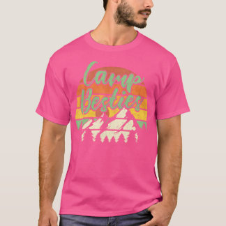 T-shirt Camp Besties Coucher de soleil extérieur Meilleur