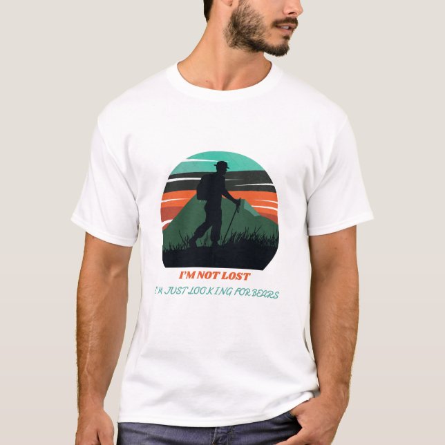 T-shirt Camp Bold. Portez Wild. - NrB Tee - shirts de camp (Devant)