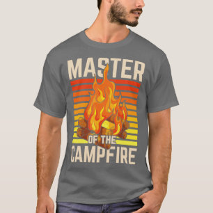 T-shirt Camp Camping Maître Funny Camper extérieur Nature 