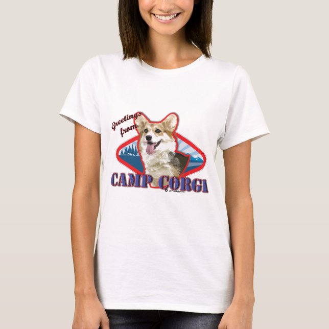 T-shirt CAMP CORGI salue plat.tif (Devant)