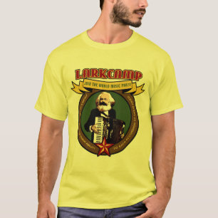 T-shirt Camp d'alouette - chemise d'accordéon de partie de