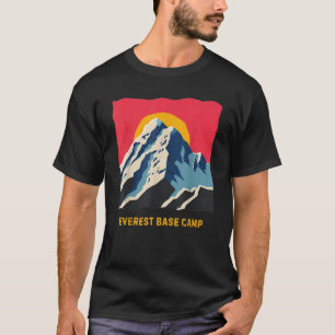 T-shirt Camp de base de l'Everest Himalaya Randonnée en mo