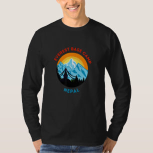 T-shirt Camp de base du Mt Everest Népal Montagnard Randon