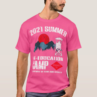 T-shirt Camp de rééducation d'été 2021 Rééducation militai