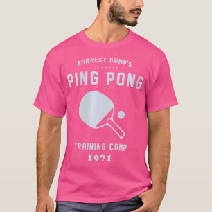 T-shirt Camp d'entraînement de Forrest Gump Ping Pong