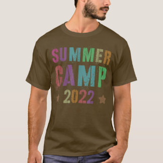 T-shirt CAMP D'ÉTÉ 2022 Cool pour les amis et les copains