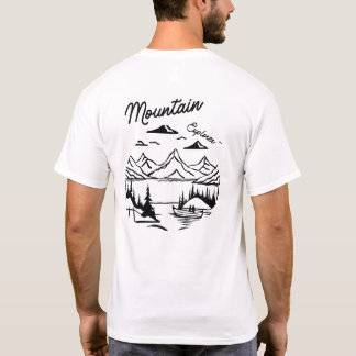T-shirt Camp d'été pour l'aventure et la frissons