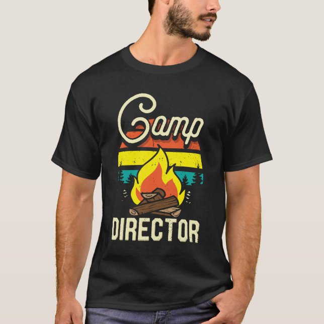 T-shirt Camp d'été Vacances familiales (Devant)