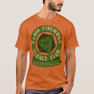T-shirt Camp Firewood Science Club 