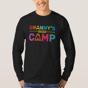 T-shirt Camp Granny Cousin 2022 Petits-Enfants