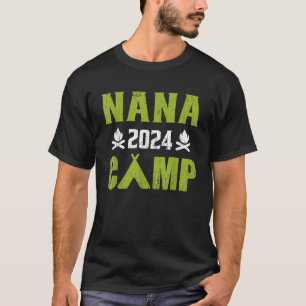 T-shirt Camp Nana 2024 Vacances en famille Équipe de campi