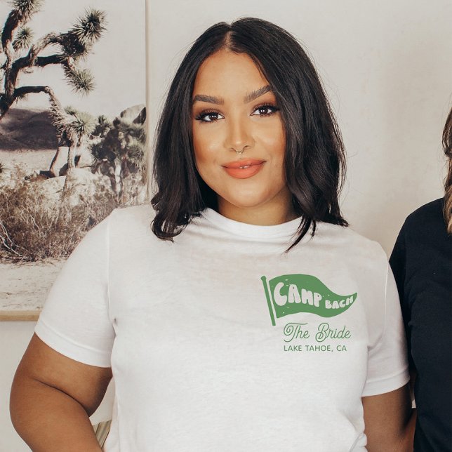 T-shirt Camp Personnalisé Bach Bride Bachelorette Mountain (Créateur téléchargé)