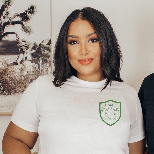 T-shirt Camp Personnalisé Bachelorette Fête De Lit (Créateur téléchargé)