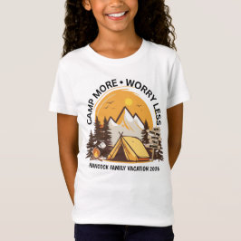 T-Shirt Camp Plus S'Inquiéter Moins Camp