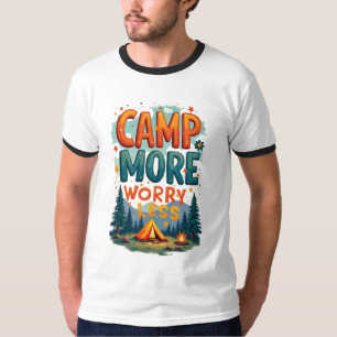 T-shirt Camp plus Worry moins