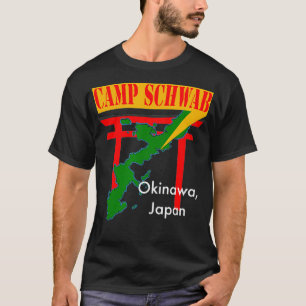 T-shirt Camp Schwab, Nago, Okinawa, Japon 