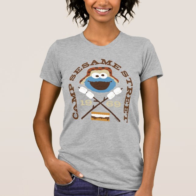 T-shirt Camp Sesame Street 1969 (Devant)