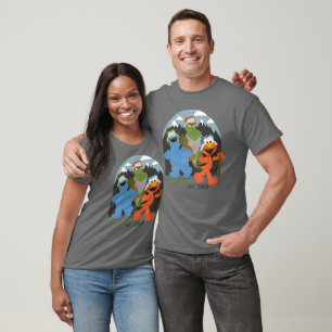 T-shirt Camp Sesame Street EST. 1969
