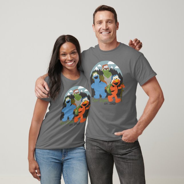 T-shirt Camp Sesame Street EST. 1969 (Unisexe)